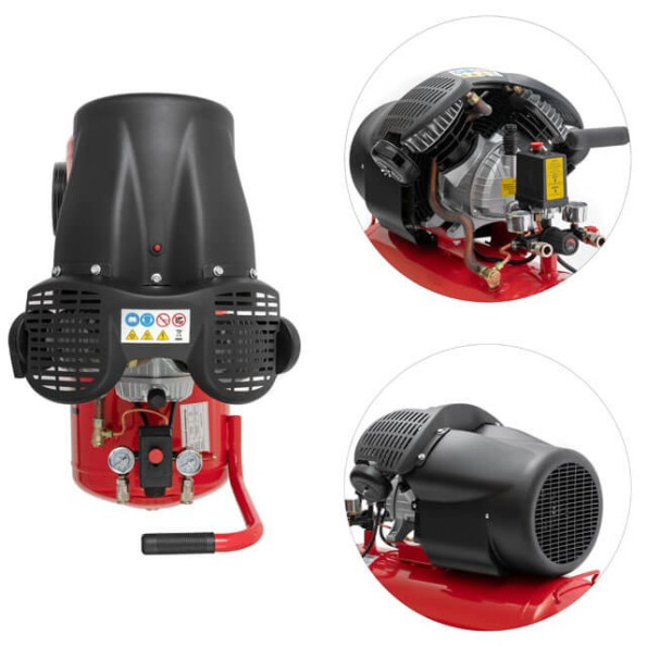 Компресор 50 л, 2230 Вт, 220 В, 8 aтм, 354 л/хв, 2 циліндри. -
                                                        Фото 6