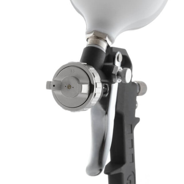 Фарбопульт пневматичний HP, форсунка 1.5мм, верхній пластиковий бачок 600мл, 3 регулювання, 5bar -
                                                        Фото 2