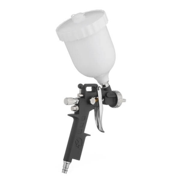 Фарбопульт пневматичний HP, форсунка 1.5мм, верхній пластиковий бачок 600мл, 3 регулювання, 5bar -
                                                        Фото 5