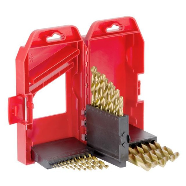 Набір свердел по металу DIN338 HSS 25шт (1.0-13.0), покриття Ti -
Фото 7 Набір свердел по металу DIN338 HSS 25шт (1.0-13.0), покриття Ti -
Фото 7