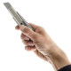 Нож сегментный 18 мм, металлическая направляющая, противоскользящий корпус INTERTOOL HT-0504 -
                                                        Фото 2