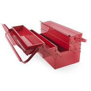 Ящик для инструментов металлический 450 мм, 5 секций INTERTOOL HT-5045 Ящик для инструментов металлический 450 мм, 5 секций INTERTOOL HT-5045