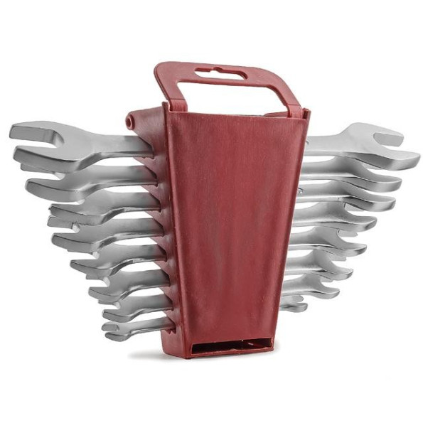 Набор рожковых ключей 8 шт, 6-22 мм Cr-V INTERTOOL HT-1002 -
                                                        Фото 6