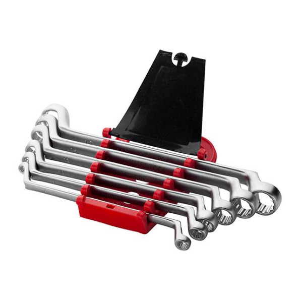 Набор накидных ключей 6 шт., 6-17 мм Cr-V INTERTOOL HT-1101 -
                                                        Фото 2