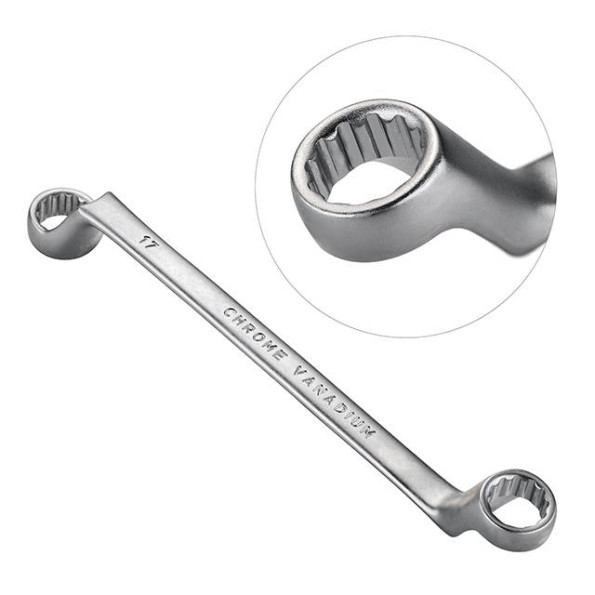 Набор накидных ключей 6 шт., 6-17 мм Cr-V INTERTOOL HT-1101 -
                                                        Фото 4