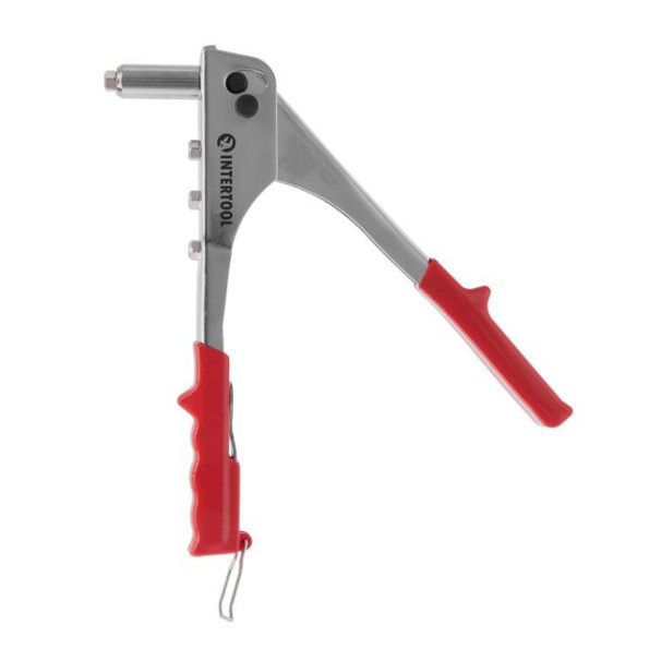 Пистолет заклепочный ручной усиленный, диаметр применяемой заклепки 3,2; 4; 4,8 мм INTERTOOL RT-0004 -
                                                        Фото 3