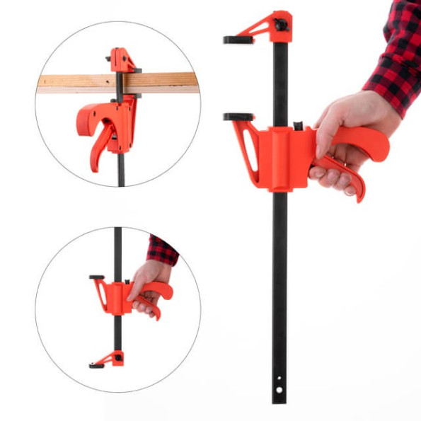 Струбцина-автомат 300 x 60мм -
                                                        Фото 3