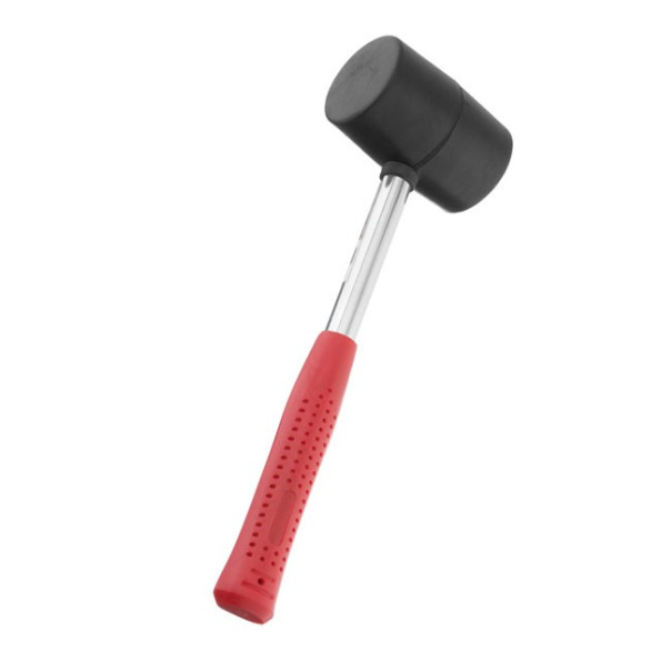 Киянка гумова 450г, 65 мм, чорна гума, металева ручка -
Фото 2 Киянка гумова 450г, 65 мм, чорна гума, металева ручка -
Фото 2