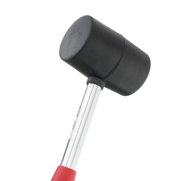 Киянка гумова 450г, 65 мм, чорна гума, металева ручка -
Фото 3 Киянка гумова 450г, 65 мм, чорна гума, металева ручка -
Фото 3