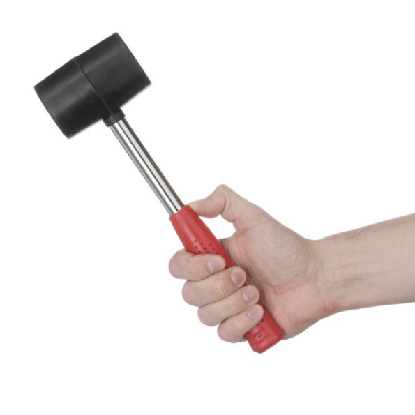 Киянка гумова 450г, 65 мм, чорна гума, металева ручка -
Фото 5 Киянка гумова 450г, 65 мм, чорна гума, металева ручка -
Фото 5