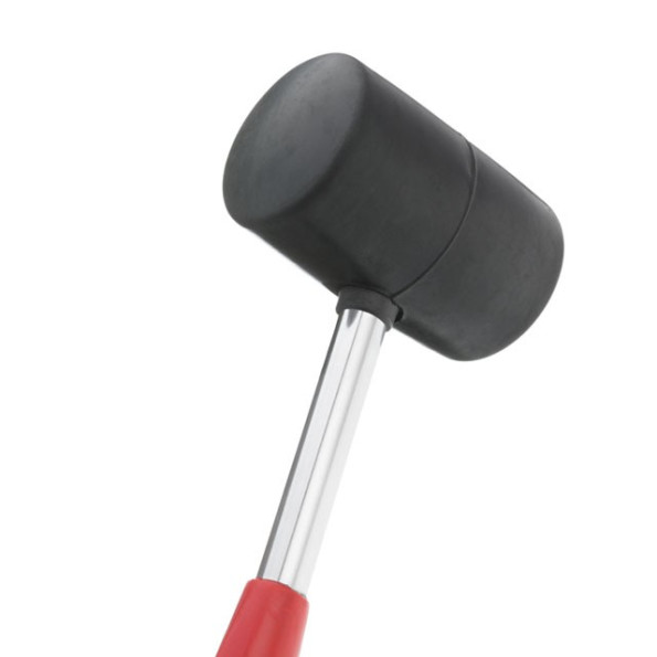 Киянка гумова 680 г, 80 мм, чорна гума, металева ручка -
Фото 3 Киянка гумова 680 г, 80 мм, чорна гума, металева ручка -
Фото 3