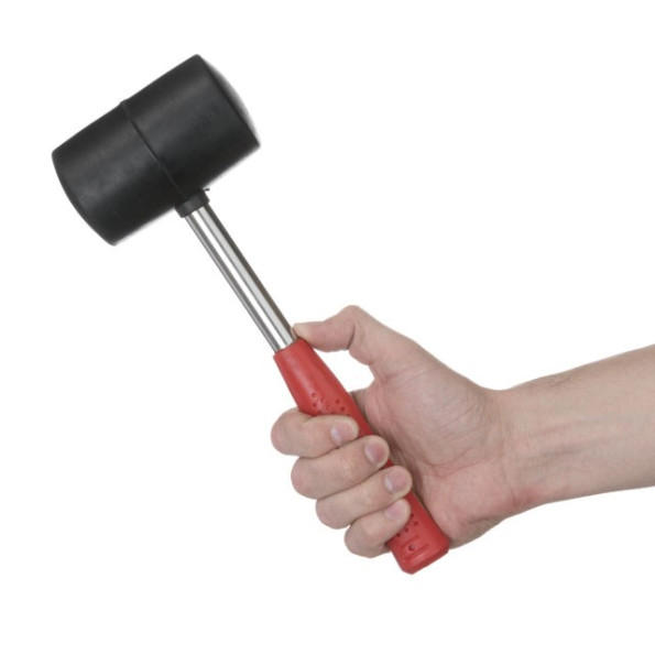 Киянка гумова 680 г, 80 мм, чорна гума, металева ручка -
Фото 5 Киянка гумова 680 г, 80 мм, чорна гума, металева ручка -
Фото 5