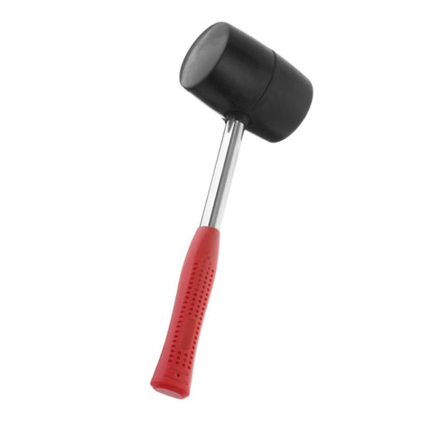 Киянка гумова 900 г, 90 мм, чорна гума, металева ручка -
Фото 2 Киянка гумова 900 г, 90 мм, чорна гума, металева ручка -
Фото 2