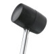 Киянка резиновая 900 г, 90 мм, черная резина, метал. ручка INTERTOOL HT-0233 -
                                                        Фото 3