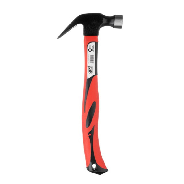 Молоток столярний 450 г.ручка з фібергласу -
                                                        Фото 2