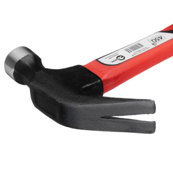 Молоток столярний 450 г.ручка з фібергласу -
                                                        Фото 5