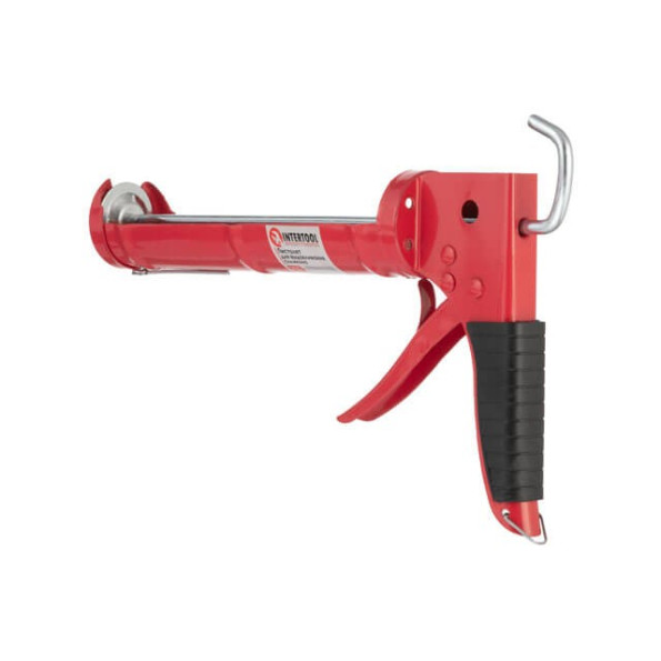 Пістолет для видавлювання силікону 225 мм, з прогумованою рукояткою -
Фото 6 Пістолет для видавлювання силікону 225 мм, з прогумованою рукояткою -
Фото 6