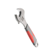 Ключ разводной 200 мм, изолированная рукоятка, никелевое покрытие INTERTOOL XT-0020 Ключ разводной 200 мм, изолированная рукоятка, никелевое покрытие INTERTOOL XT-0020