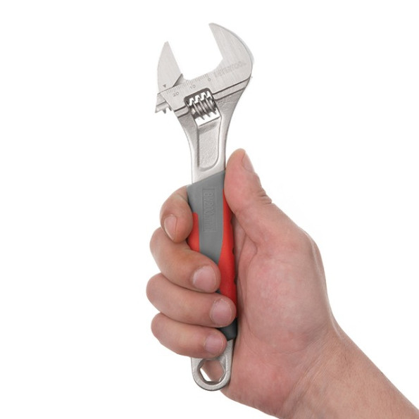 Ключ розвідний 200 мм, ізольована рукоятка,нікелеве покриття -
Фото 4 Ключ розвідний 200 мм, ізольована рукоятка,нікелеве покриття -
Фото 4