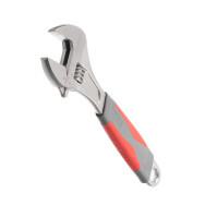 Ключ разводной 250 мм, изолированная рукоятка, никелевое покрытие INTERTOOL XT-0025 Ключ разводной 250 мм, изолированная рукоятка, никелевое покрытие INTERTOOL XT-0025