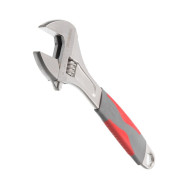 Ключ разводной 300 мм, изолированная рукоятка, никелевое покрытие INTERTOOL XT-0030 Ключ разводной 300 мм, изолированная рукоятка, никелевое покрытие INTERTOOL XT-0030