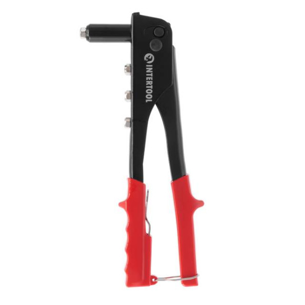 Пистолет заклепочный ручной, диаметр заклепки 3,2; 4; 4,8 мм INTERTOOL RT-0005 -
                                                        Фото 2