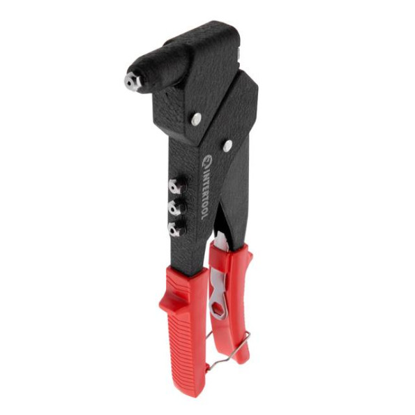 Пистолет заклепочный ручной поворотный на 360°, диаметр заклепки 3,2; 4; 4,8 мм INTERTOOL RT-0009 -
                                                        Фото 4