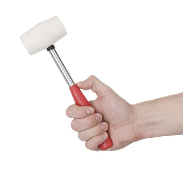 Киянка гумова 225 г, 40 мм, бiла гума, металева ручка -
Фото 5 Киянка гумова 225 г, 40 мм, бiла гума, металева ручка -
Фото 5