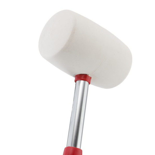 Киянка гумова 680 г, 80 мм, бiла гума, металева ручка -
Фото 3 Киянка гумова 680 г, 80 мм, бiла гума, металева ручка -
Фото 3