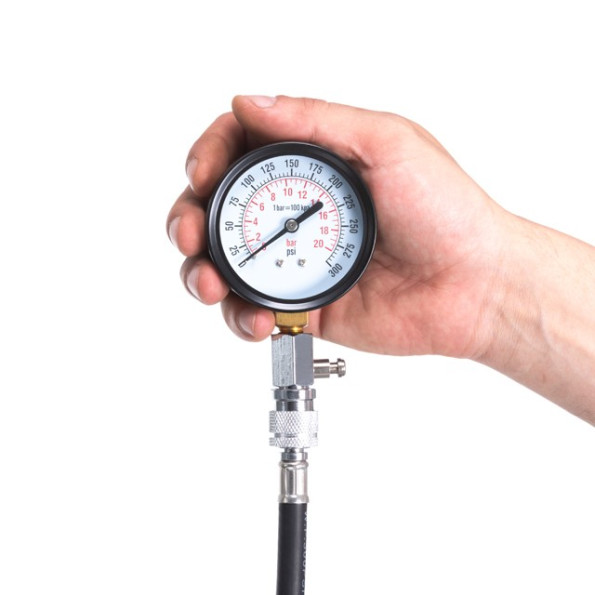 Компрессометр для бензиновых двигателей INTERTOOL AT-4001 -
                                                        Фото 6