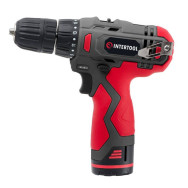 Дрель-шуруповерт аккумуляторная 12 В, 30 Нм, 0-350/0-1300 об/мин, 0.8-10 мм, литий-ион, 1.5 Ач INTERTOOL DT-0310 Дрель-шуруповерт аккумуляторная 12 В, 30 Нм, 0-350/0-1300 об/мин, 0.8-10 мм, литий-ион, 1.5 Ач INTERTOOL DT-0310