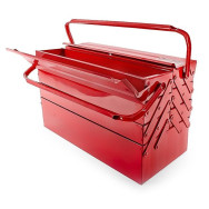 Ящик для инструментов металлический 450 мм, 7 секций INTERTOOL HT-5047 Ящик для инструментов металлический 450 мм, 7 секций INTERTOOL HT-5047