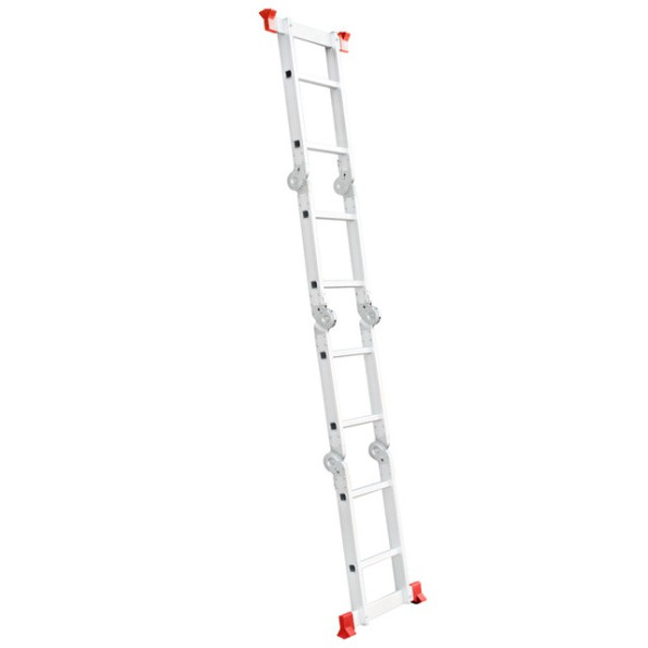 Драбина алюмінієва мультифункціональна трансформер 4х2 2.38 м INTERTOOL -
                                                        Фото 2