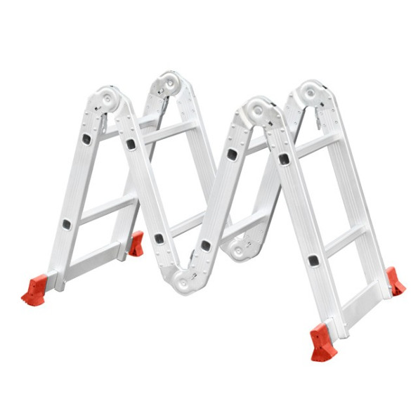 Драбина алюмінієва мультифункціональна трансформер 4х2 2.38 м INTERTOOL -
                                                        Фото 5