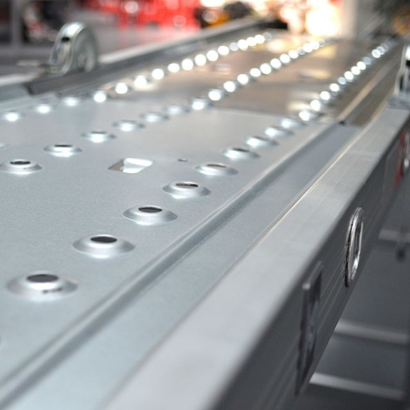 Драбина алюмінієва трансформер 4*4 сходинки, 4,7 м -
                                                        Фото 4