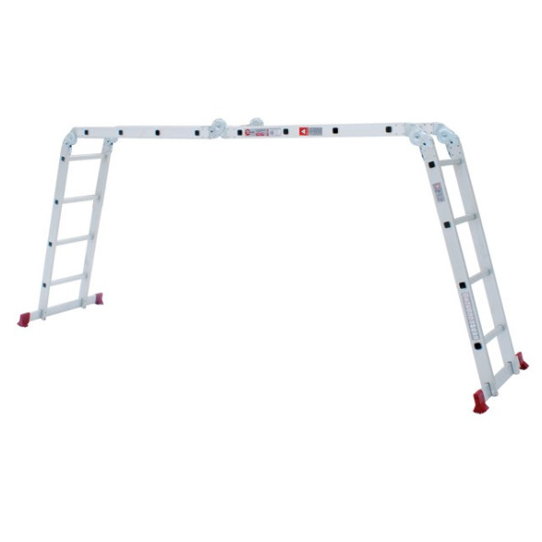 Драбина алюмінієва трансформер 4*4 сходинки, 4,7 м -
                                                        Фото 9