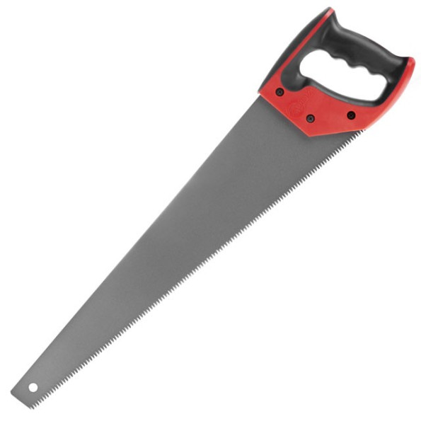 Ножівка по деревині з тефлоновим покриттям 500 мм, з гартованим зубом, потрійне заточування -
                                                        Фото 2