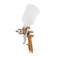 Фарбопульт пневматичний HVLP, верхній пластиковий бачок Фарбопульт пневматичний HVLP, верхній пластиковий бачок