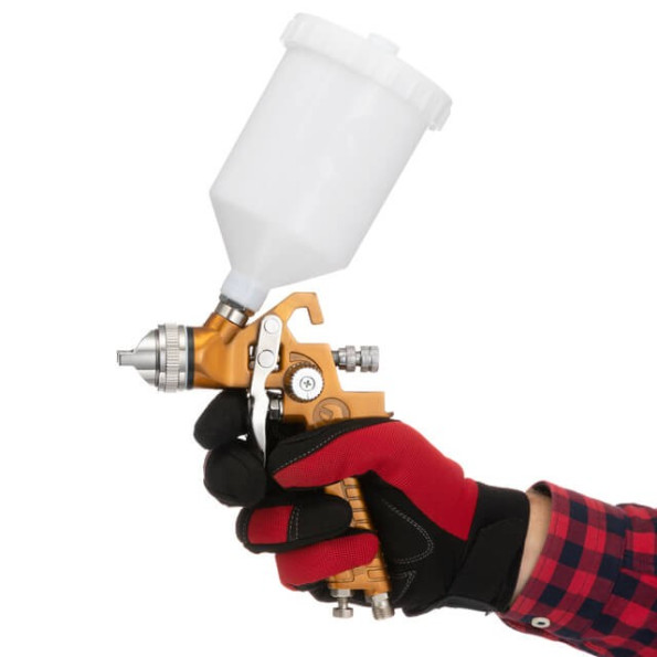 Фарбопульт пневматичний HVLP, верхній пластиковий бачок -
Фото 6 Фарбопульт пневматичний HVLP, верхній пластиковий бачок -
Фото 6