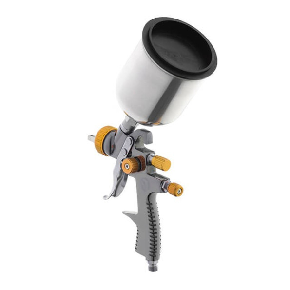 Фарбопульт пневматичний LVLP BRONZE професійний, верхній металевий бачок -
Фото 4 Фарбопульт пневматичний LVLP BRONZE професійний, верхній металевий бачок -
Фото 4