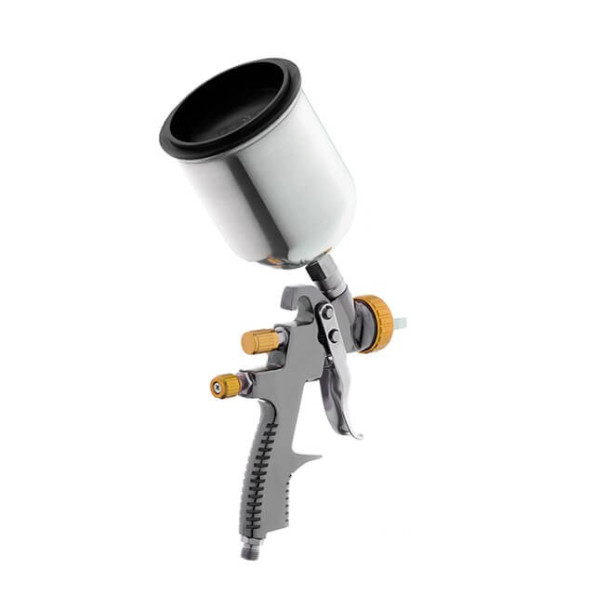 Фарбопульт пневматичний LVLP BRONZE професійний, верхній металевий бачок -
Фото 5 Фарбопульт пневматичний LVLP BRONZE професійний, верхній металевий бачок -
Фото 5