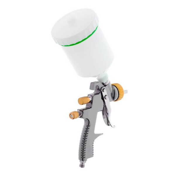 Фарбопульт пневматичний LVLP BRONZE професійний, верхній пластиковий бачок -
Фото 5 Фарбопульт пневматичний LVLP BRONZE професійний, верхній пластиковий бачок -
Фото 5