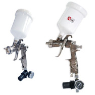 Фарбопульт пневматичний LVLP , з редуктором, пластиковий бачок Фарбопульт пневматичний LVLP , з редуктором, пластиковий бачок