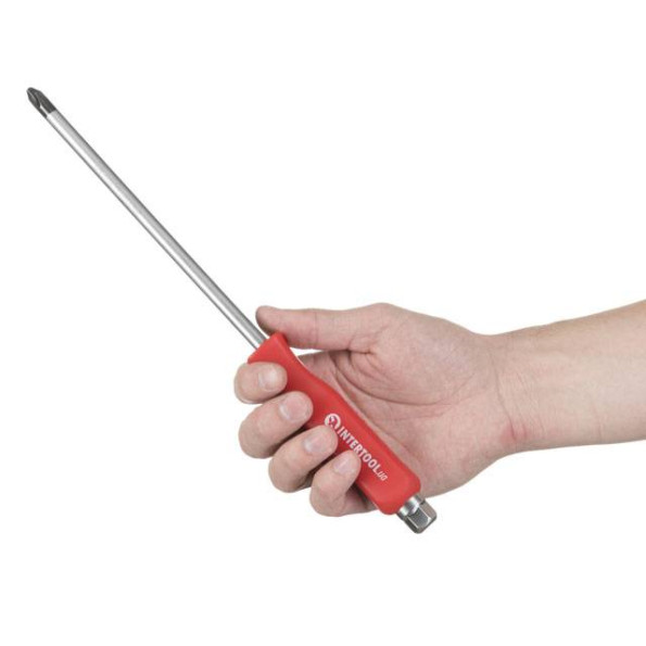 Отвертка ударная PH4*200 мм, Cr-V INTERTOOL HT-0490 -
Фото 3 Отвертка ударная PH4*200 мм, Cr-V INTERTOOL HT-0490 -
Фото 3