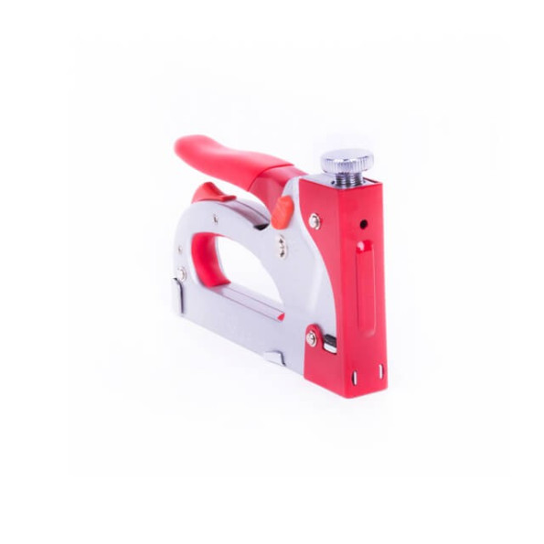 Пістолет скобозабивний механічний, скоба 11.3 x 0.7 x 4.0 - 14.0 мм, прогумована рукоятка (сталевий корпус) -
                                                        Фото 3