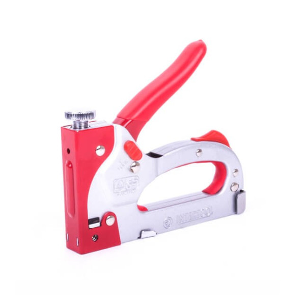 Пістолет скобозабивний механічний, скоба 11.3 x 0.7 x 4.0 - 14.0 мм, прогумована рукоятка (сталевий корпус) -
                                                        Фото 5