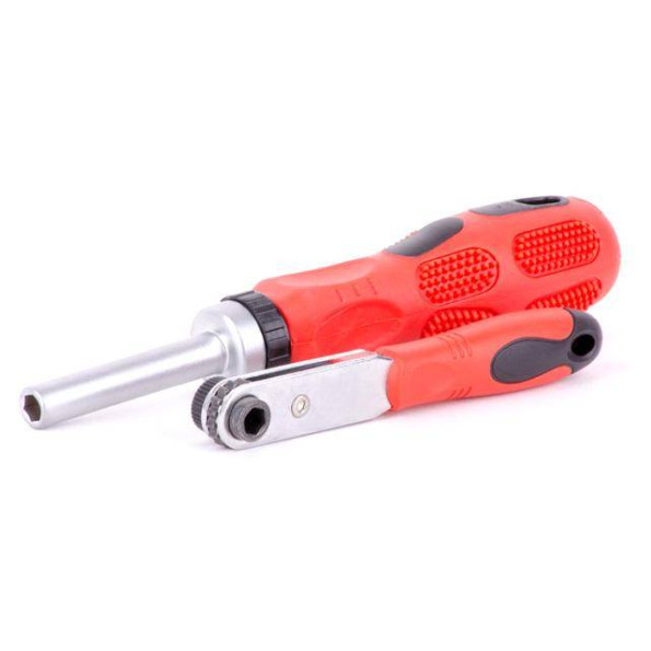 Викрутка реверсивна з трищіткою та набором насадок, в чохлі, 48 од. -
Фото 7 Викрутка реверсивна з трищіткою та набором насадок, в чохлі, 48 од. -
Фото 7