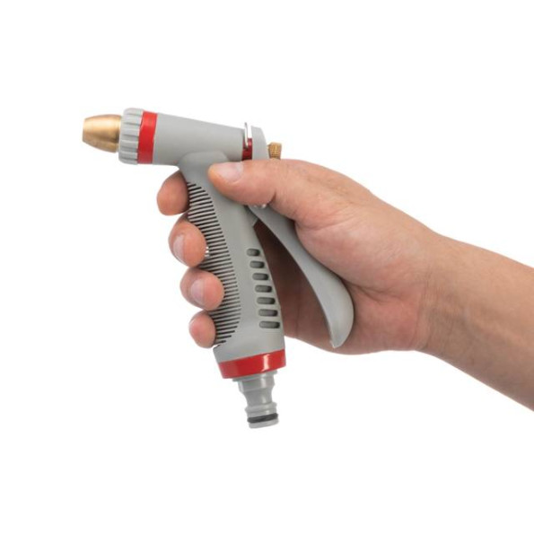 Пистолет-распылитель для полива с плавной регулировкой потока воды. ABS, PP, TPR, ZINC ALLOY, BRASS INTERTOOL GE-0012 -
                                                        Фото 7 Пистолет-распылитель для полива с плавной регулировкой потока воды. ABS, PP, TPR, ZINC ALLOY, BRASS INTERTOOL GE-0012 -
                                                        Фото 7