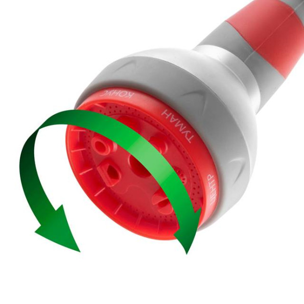 Пистолет-распылитель для полива 7-ми функциональный (центральный, туман, душ, угловой, полный, конический, плоский.) LUXURY INTERTOOL GE-0008 -
                                                        Фото 4