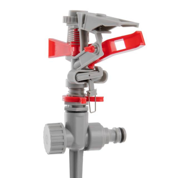 Дождеватель пульсирующий с полной или частичной зоной полива на костыле, круг/сектор полива до 12м Brass, Zinc alloy INTERTOOL GE-0053 -
                                                        Фото 4 Дождеватель пульсирующий с полной или частичной зоной полива на костыле, круг/сектор полива до 12м Brass, Zinc alloy INTERTOOL GE-0053 -
                                                        Фото 4